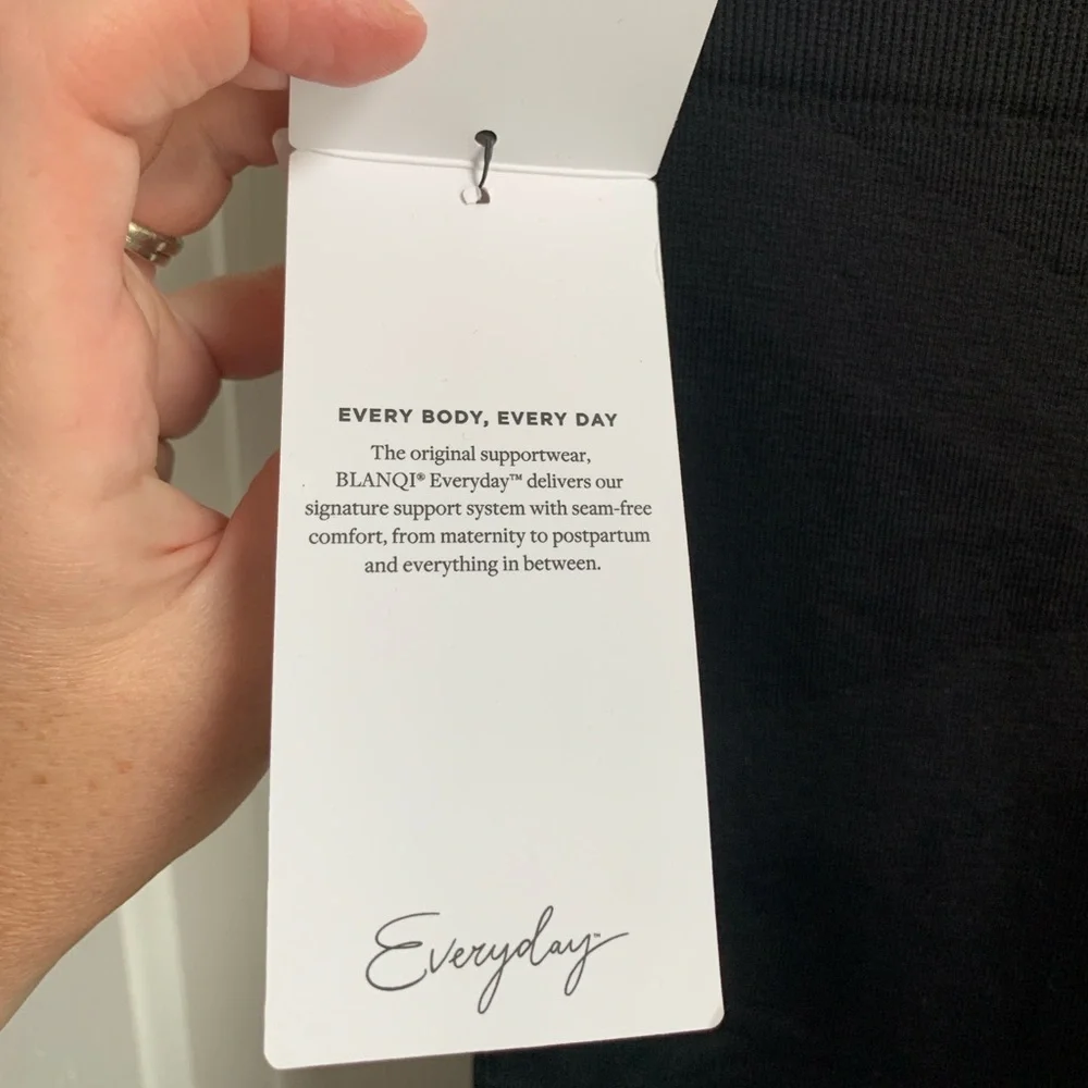 NWT Blanqi Maternity Leggings Large Black - Picture 5 of 8